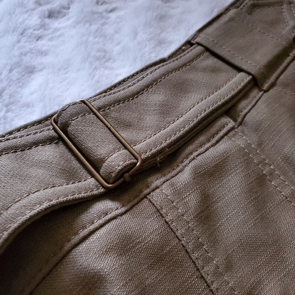 Loft Tall Sateen Utility Skirt - Picture 7 of 9